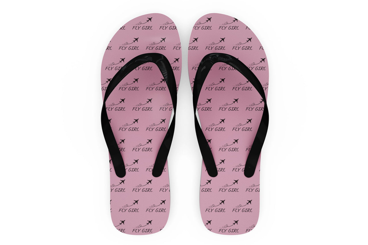 Just Fly It & Fly Girl Designed Slippers (Flip Flops)