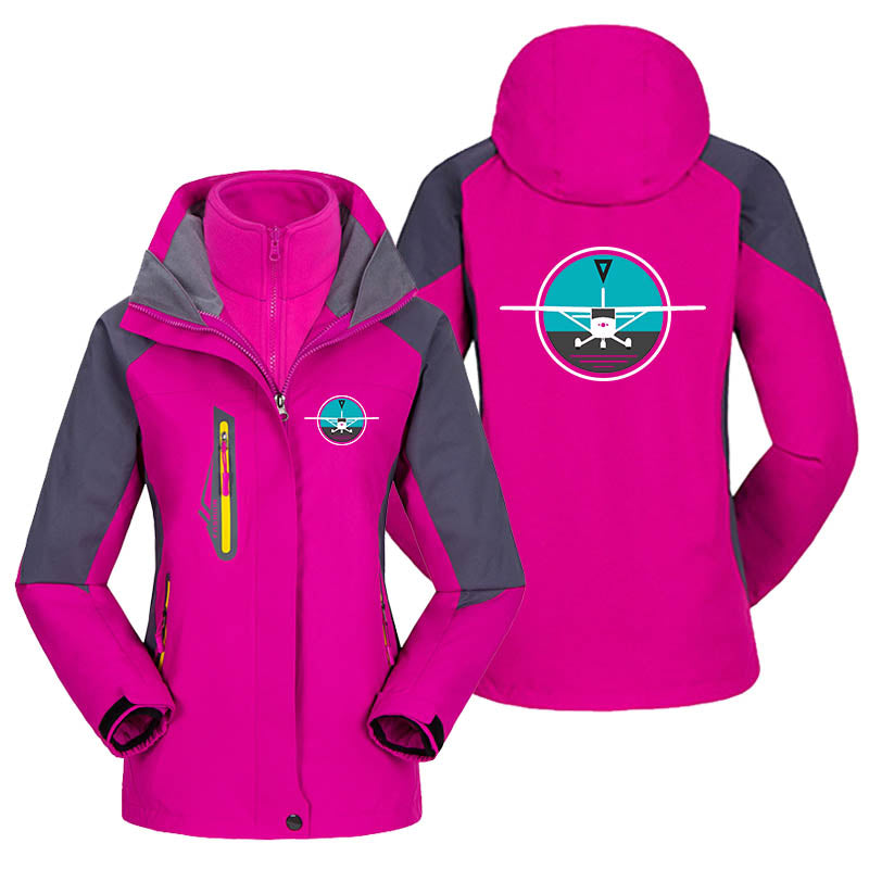 Cessna & Gyro Designed Thick "WOMEN" Skiing Jackets