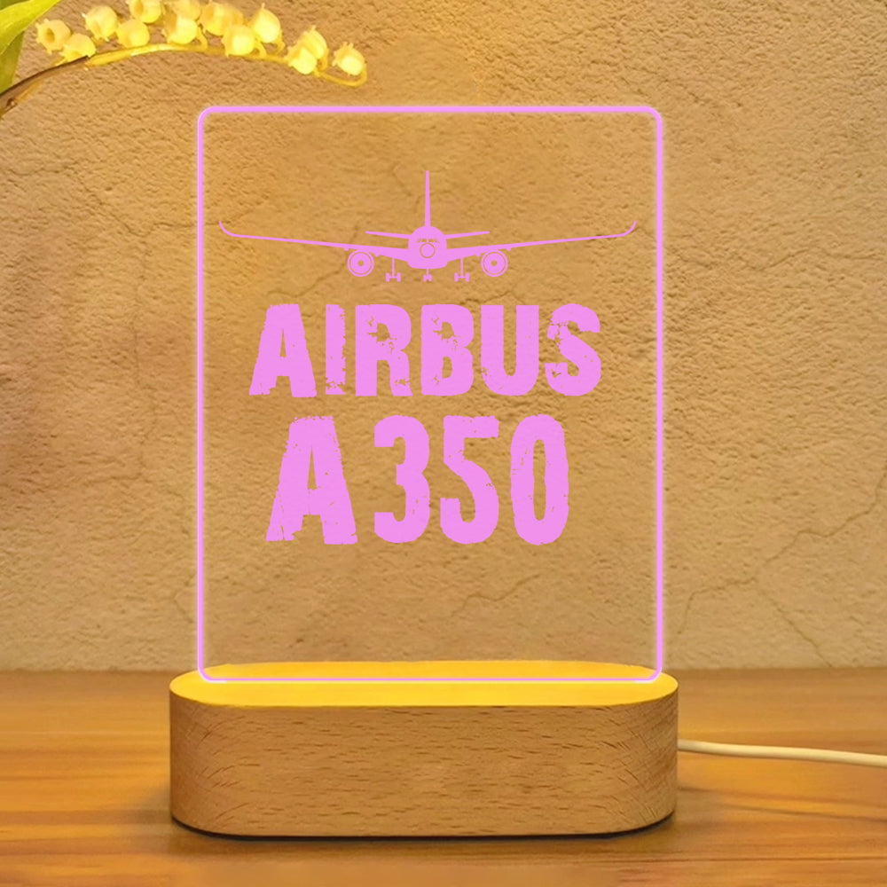 Airbus A350 & Plane Designed Night Lamp