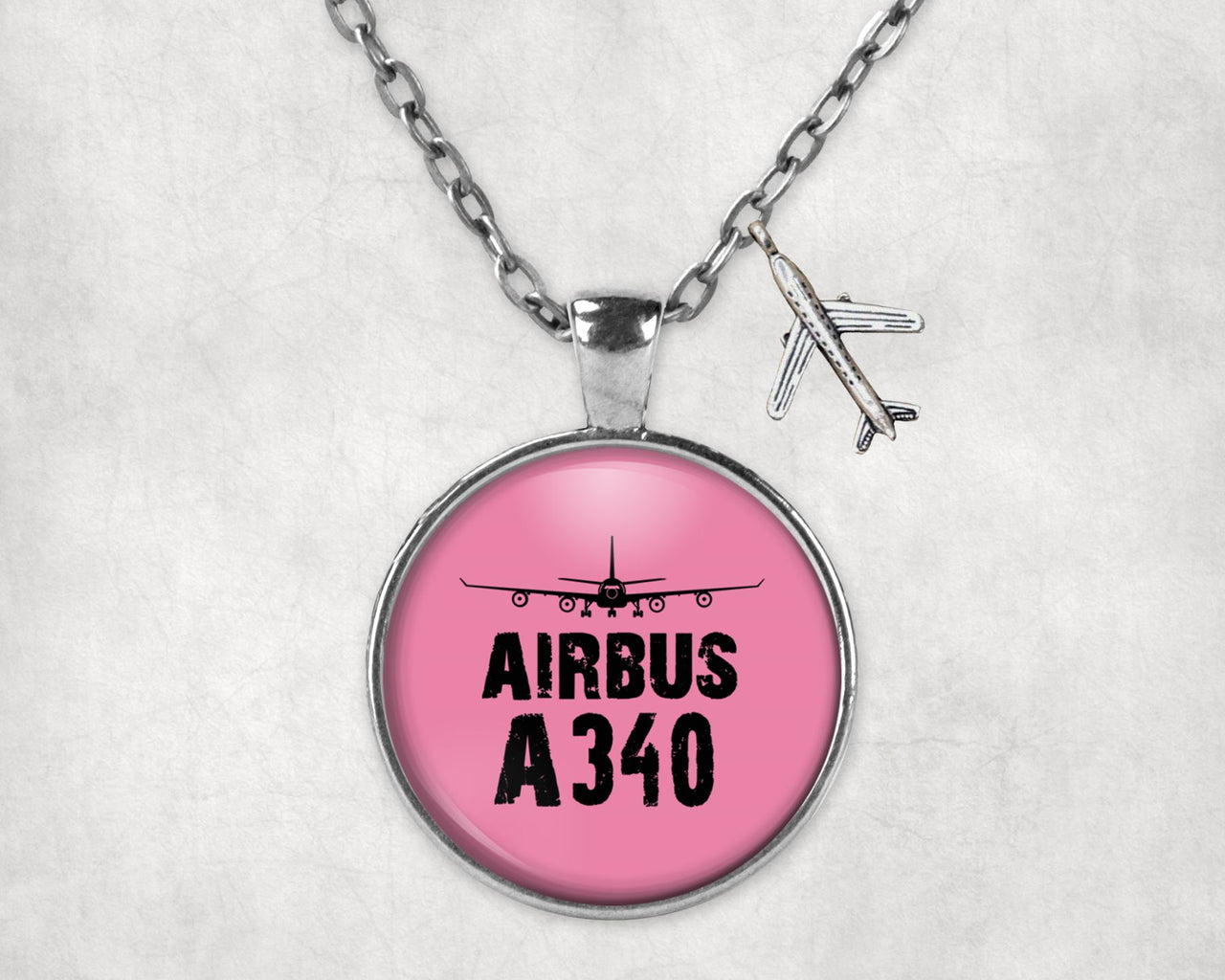 Airbus A340 & Plane Designed Necklaces