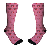 Thumbnail for Airplane Mode On Designed Socks