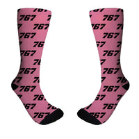 Thumbnail for 767 Flat Text Designed Socks