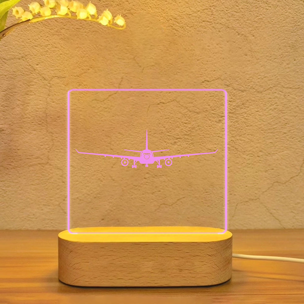 Airbus A330 Silhouette Designed Night Lamp