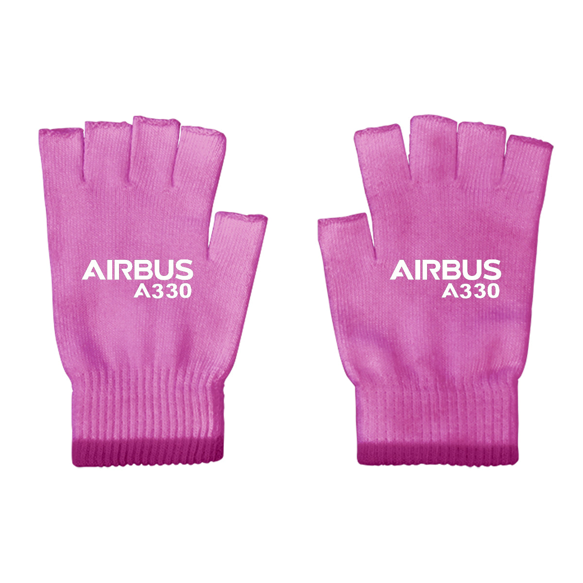 Airbus A330 & Text Designed Cut Gloves