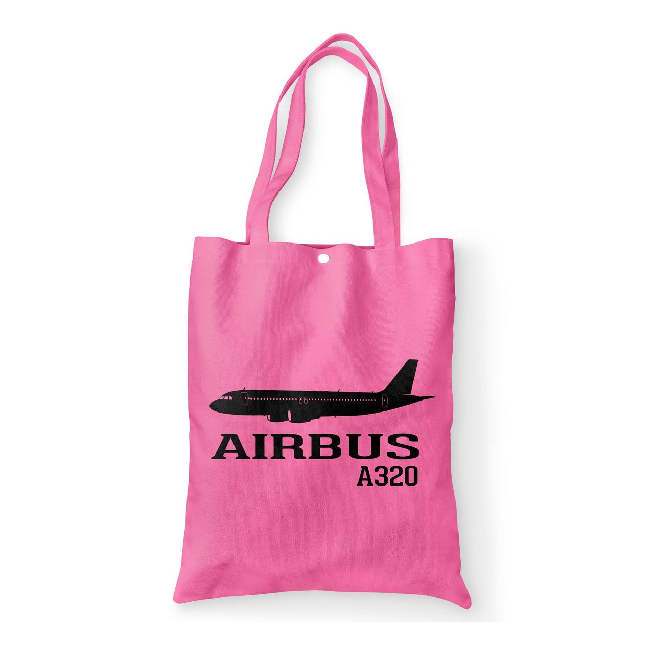 Airbus A320 Printed Designed Tote Bags