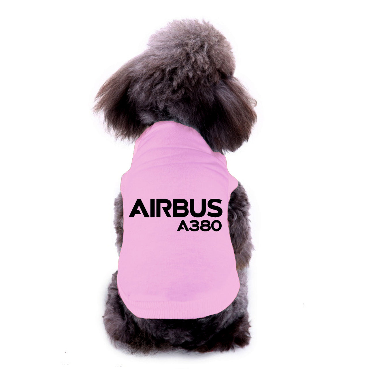 Airbus A380 & Text Designed Dog Pet Vests