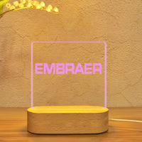 Thumbnail for Embraer & Text Designed Night Lamp