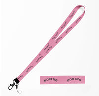 Thumbnail for Special BOEING Text Designed Lanyard & ID Holders