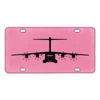 Thumbnail for Airbus A400M Silhouette Designed Metal (License) Plates