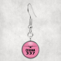 Thumbnail for Cessna 337 & Plane Designed Earrings