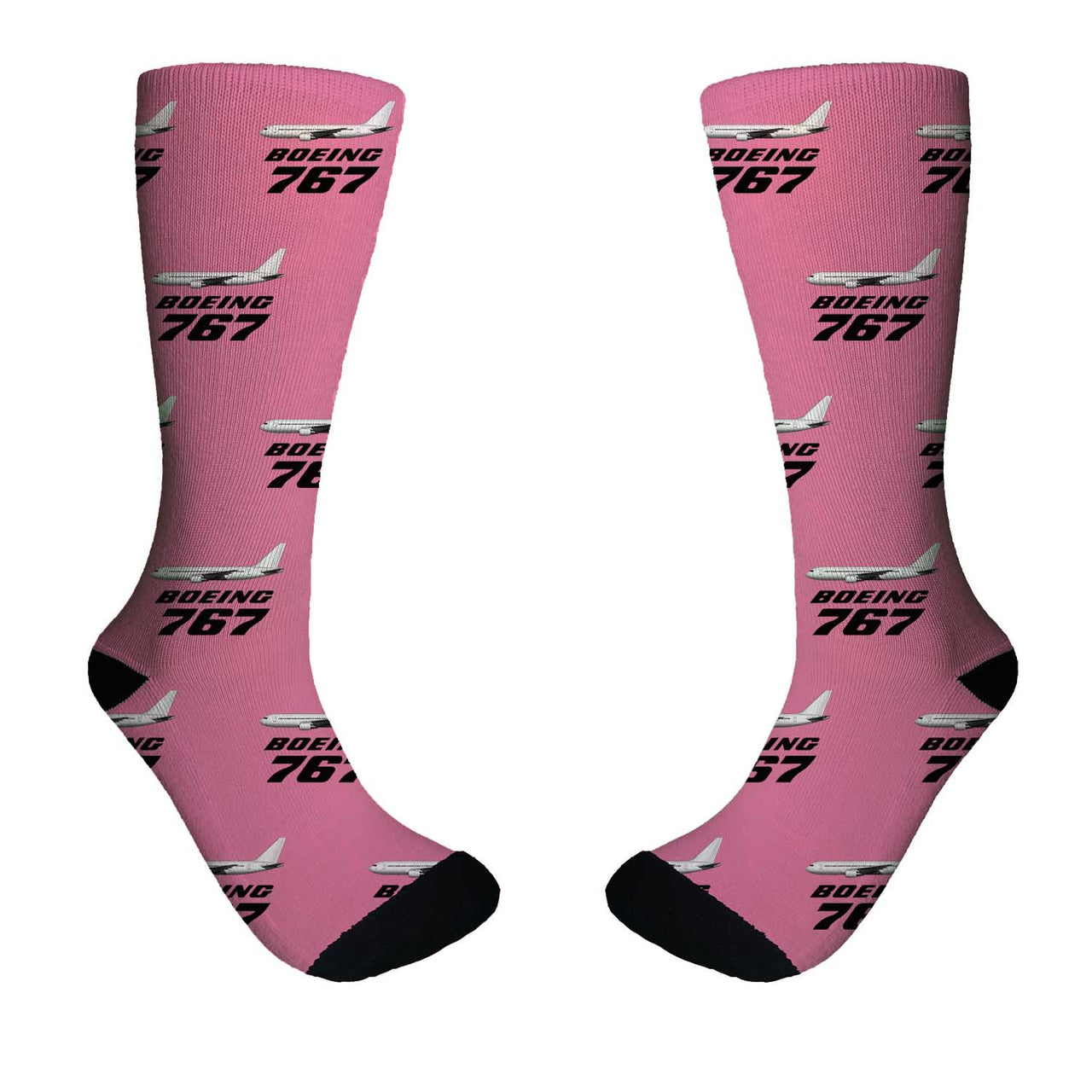 The Boeing 767 Designed Socks