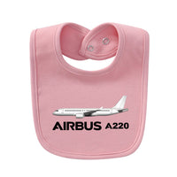 Thumbnail for The Airbus A220 Designed Baby Saliva & Feeding Towels