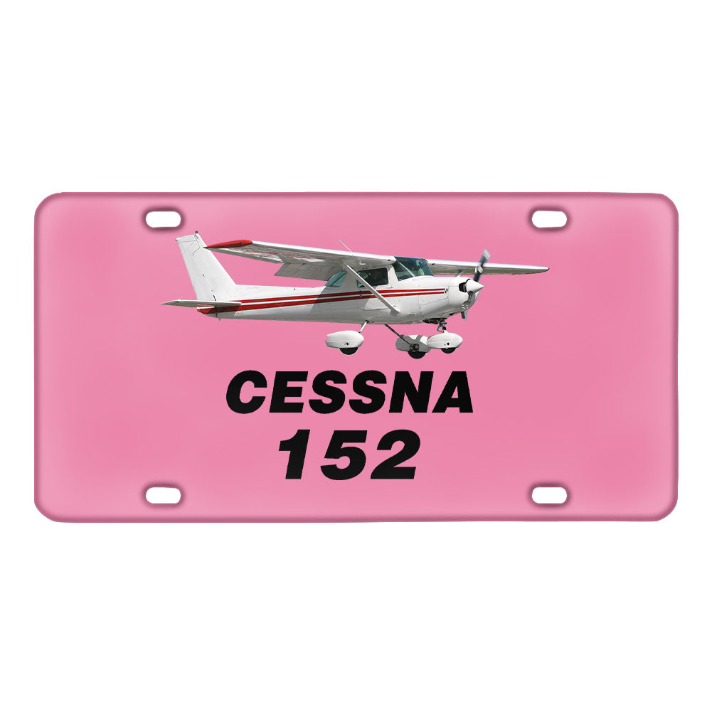 The Cessna 152 Designed Metal (License) Plates