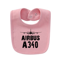 Thumbnail for Airbus A340 & Plane Designed Baby Saliva & Feeding Towels