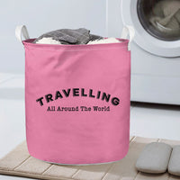Thumbnail for Travelling All Around The World Designed Laundry Baskets