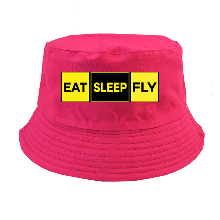 Eat Sleep Fly (Colourful) Designed Summer & Stylish Hats