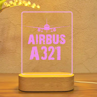 Thumbnail for Airbus A321 & Plane Designed Night Lamp