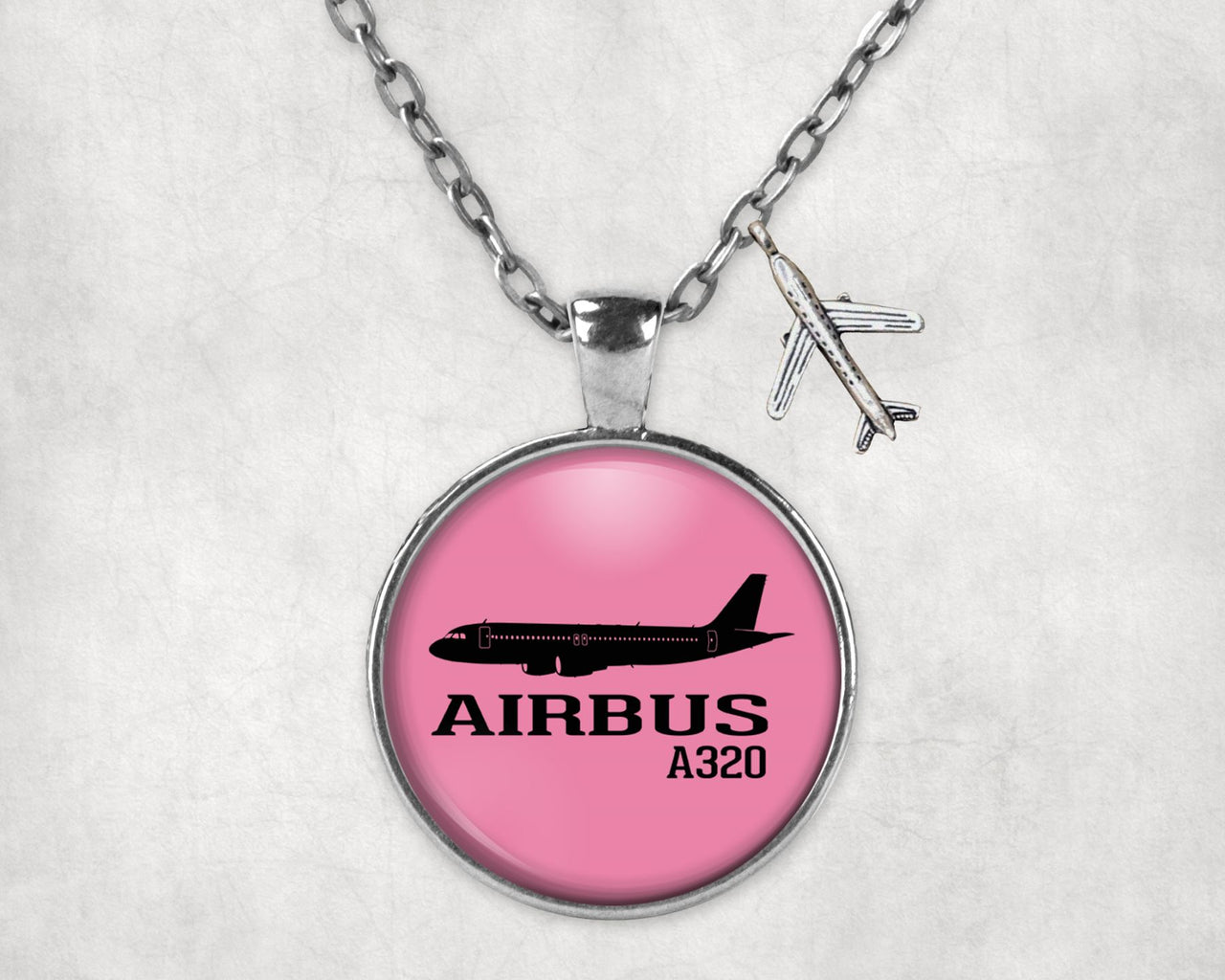 Airbus A320 Printed Designed Necklaces