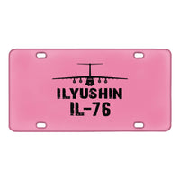 Thumbnail for ILyushin IL-76 & Plane Designed Metal (License) Plates