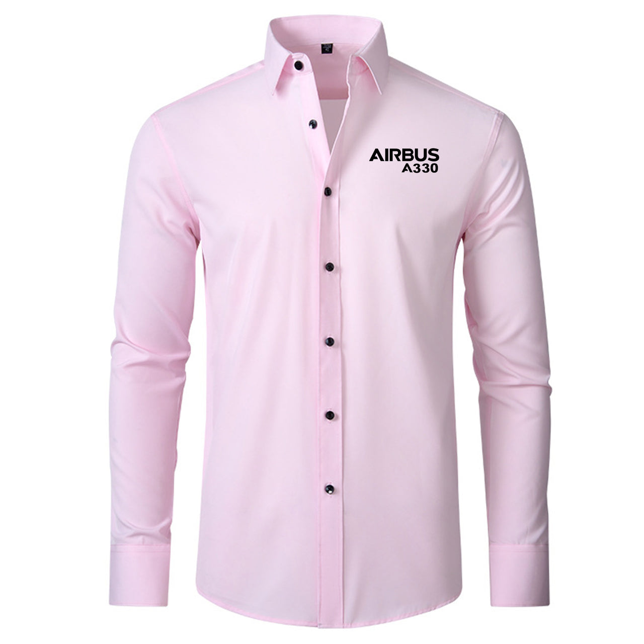 Airbus A330 & Text Designed Long Sleeve Shirts