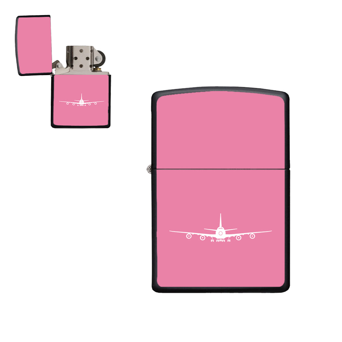 Boeing 747 Silhouette Designed Metal Lighters