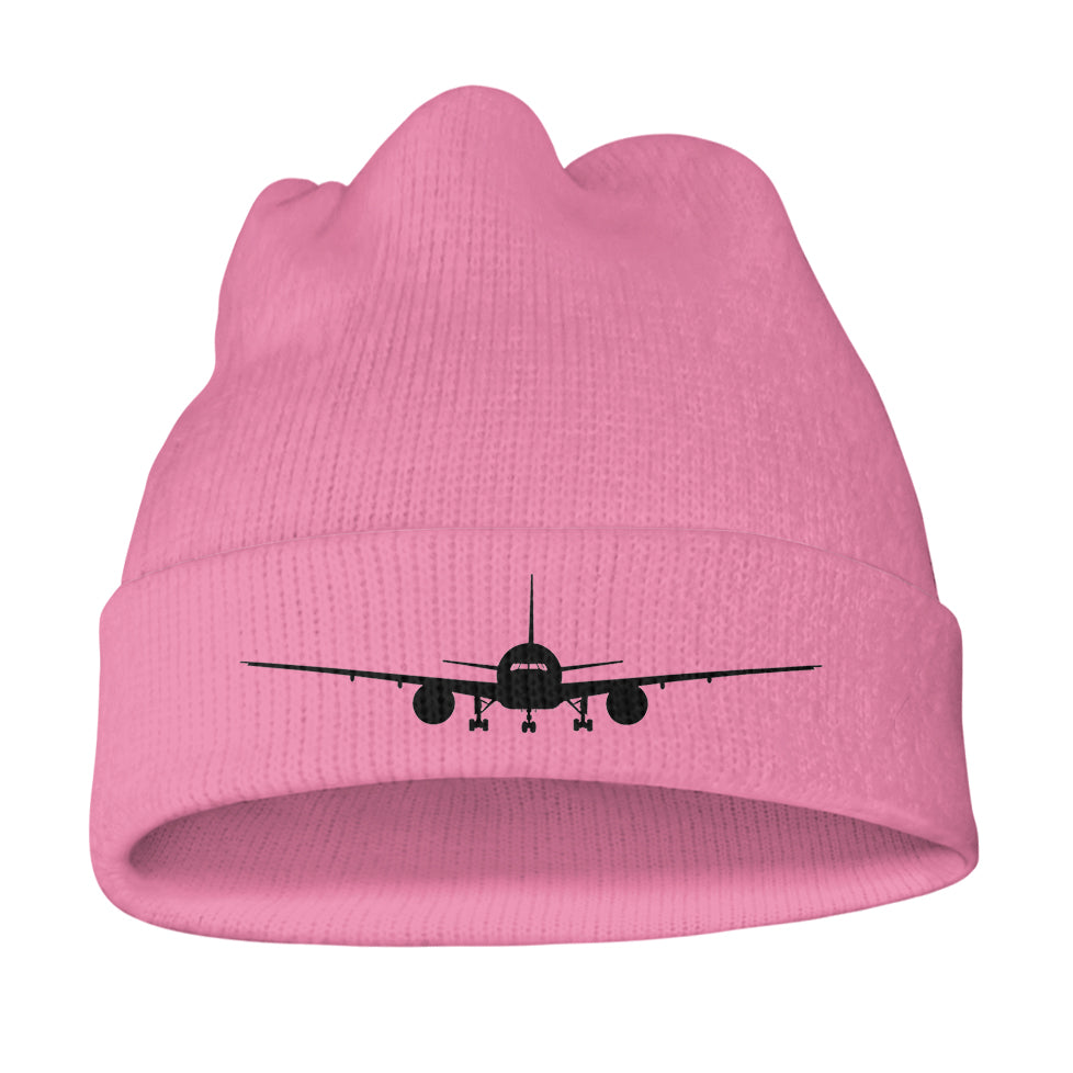 Boeing 777 Silhouette Knit 3D Beanies