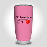 Thumbnail for Airplane Mode On Designed Tumbler Travel Mugs