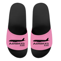 Thumbnail for Airbus A320 Printed Designed Sport Slippers