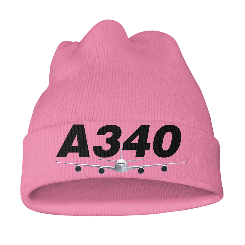 Super Airbus A340 Knit 3D Beanies