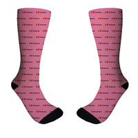 Thumbnail for I Love Embraer Designed Socks