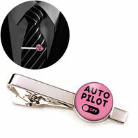 Thumbnail for Auto Pilot Off Designed Tie Clips