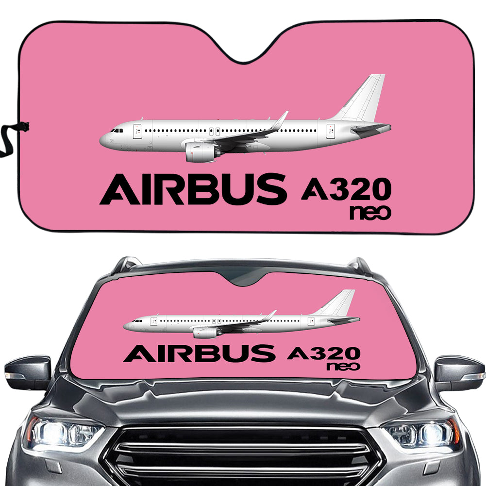 The Airbus A320Neo Designed Car Sun Shade