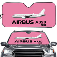 Thumbnail for The Airbus A320Neo Designed Car Sun Shade