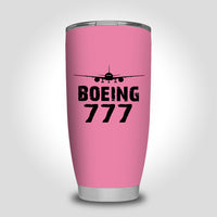 Thumbnail for Boeing 777 & Plane Designed Tumbler Travel Mugs