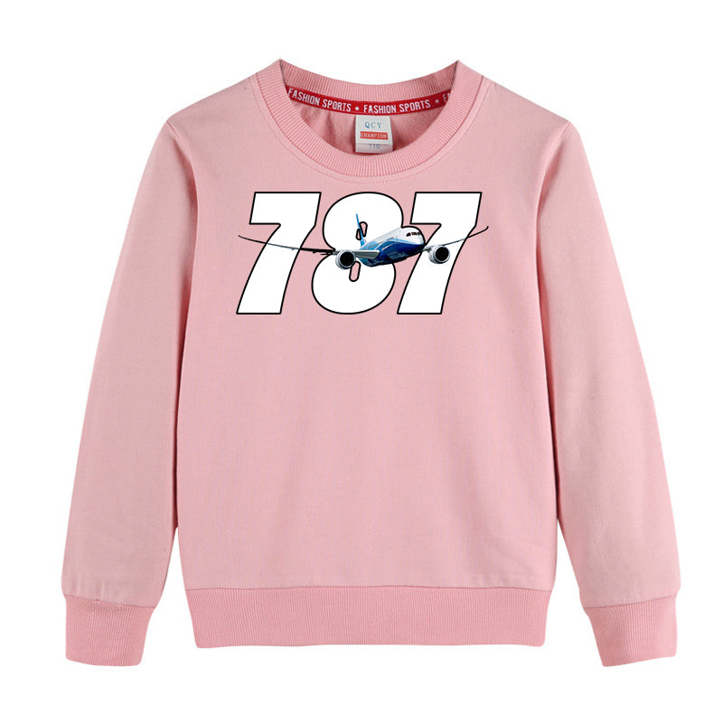 Super Boeing 787 Designed "CHILDREN" Sweatshirts