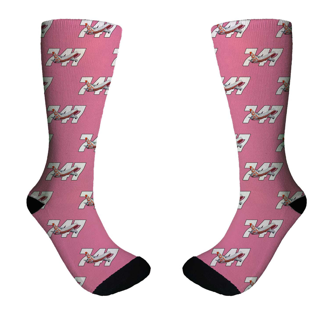 Super Boeing 747 Intercontinental Designed Socks