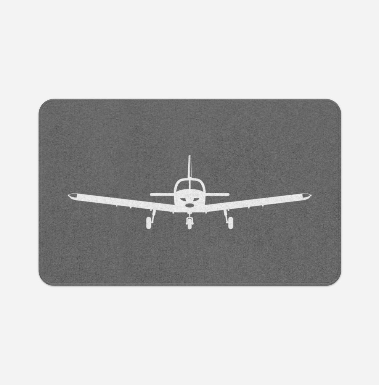 Piper PA28 Silhouette Plane Designed Bath Mats – Aviation Shop