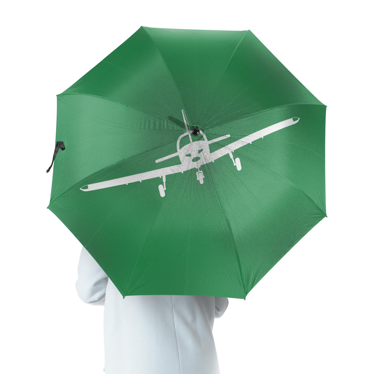 Piper PA28 Silhouette Plane Designed Umbrella