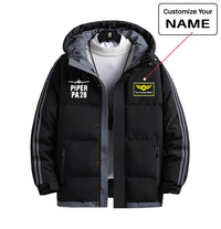 Thumbnail for Piper PA28 & Plane Designed Thick Fashion Jackets