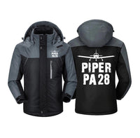 Thumbnail for Piper PA28 & Plane Designed Thick Winter Jackets