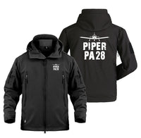 Thumbnail for Piper PA28 & Plane Designed Military Jackets (Customizable)