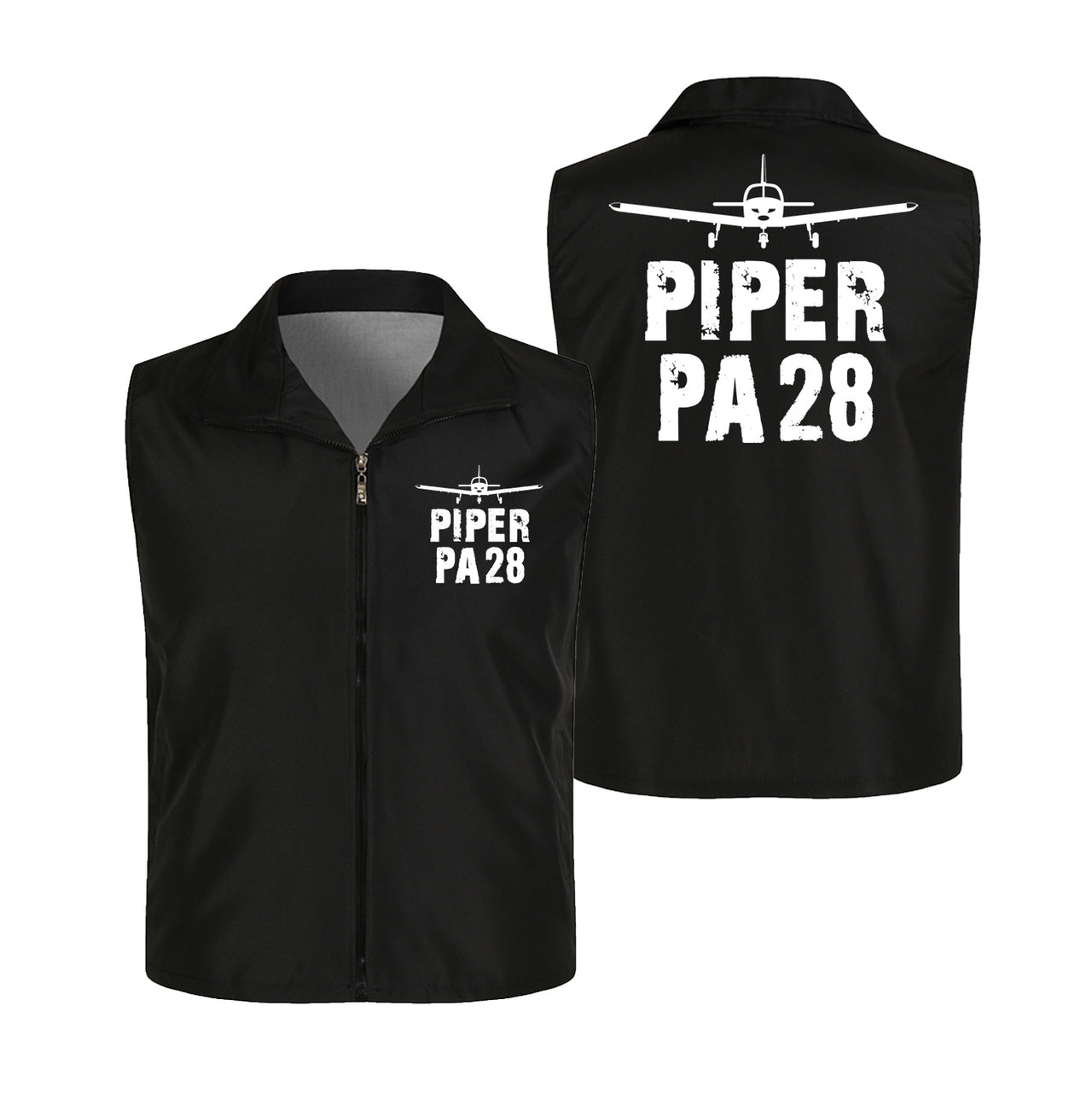 Piper PA28 & Plane Designed Thin Style Vests