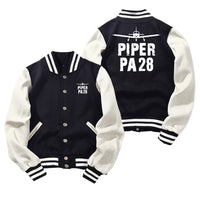 Thumbnail for Piper PA28 & Plane Designed Baseball Style Jackets