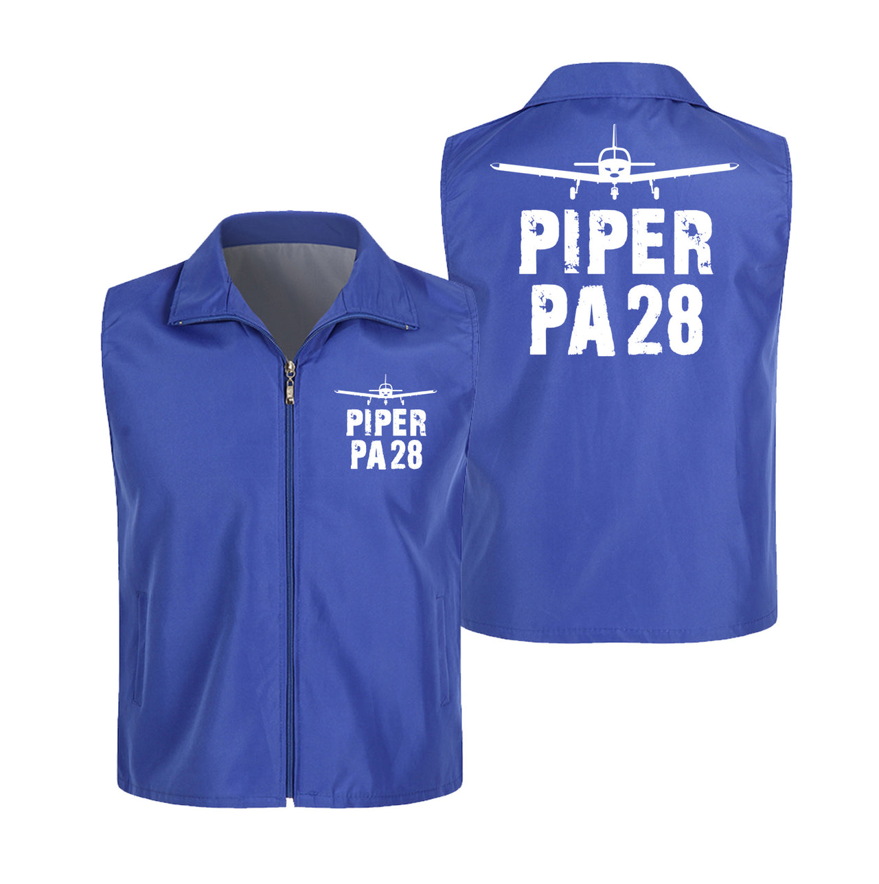 Piper PA28 & Plane Designed Thin Style Vests