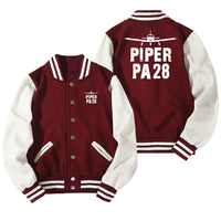 Thumbnail for Piper PA28 & Plane Designed Baseball Style Jackets