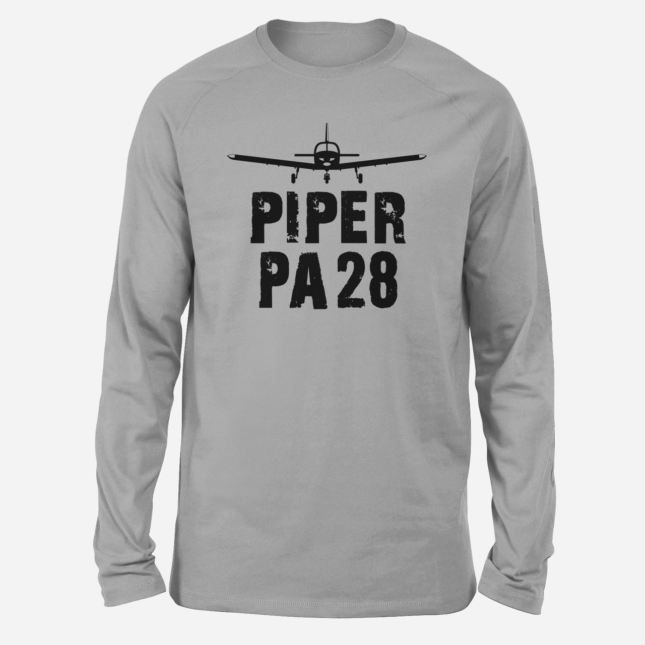 Piper PA28 & Plane Designed Long-Sleeve T-Shirts