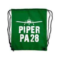 Thumbnail for Piper PA28 & Plane Designed Drawstring Bags