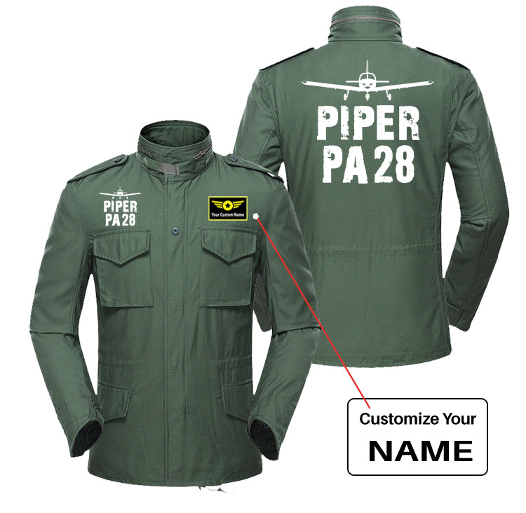 Piper PA28 & Plane Designed Military Coats