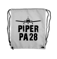 Thumbnail for Piper PA28 & Plane Designed Drawstring Bags