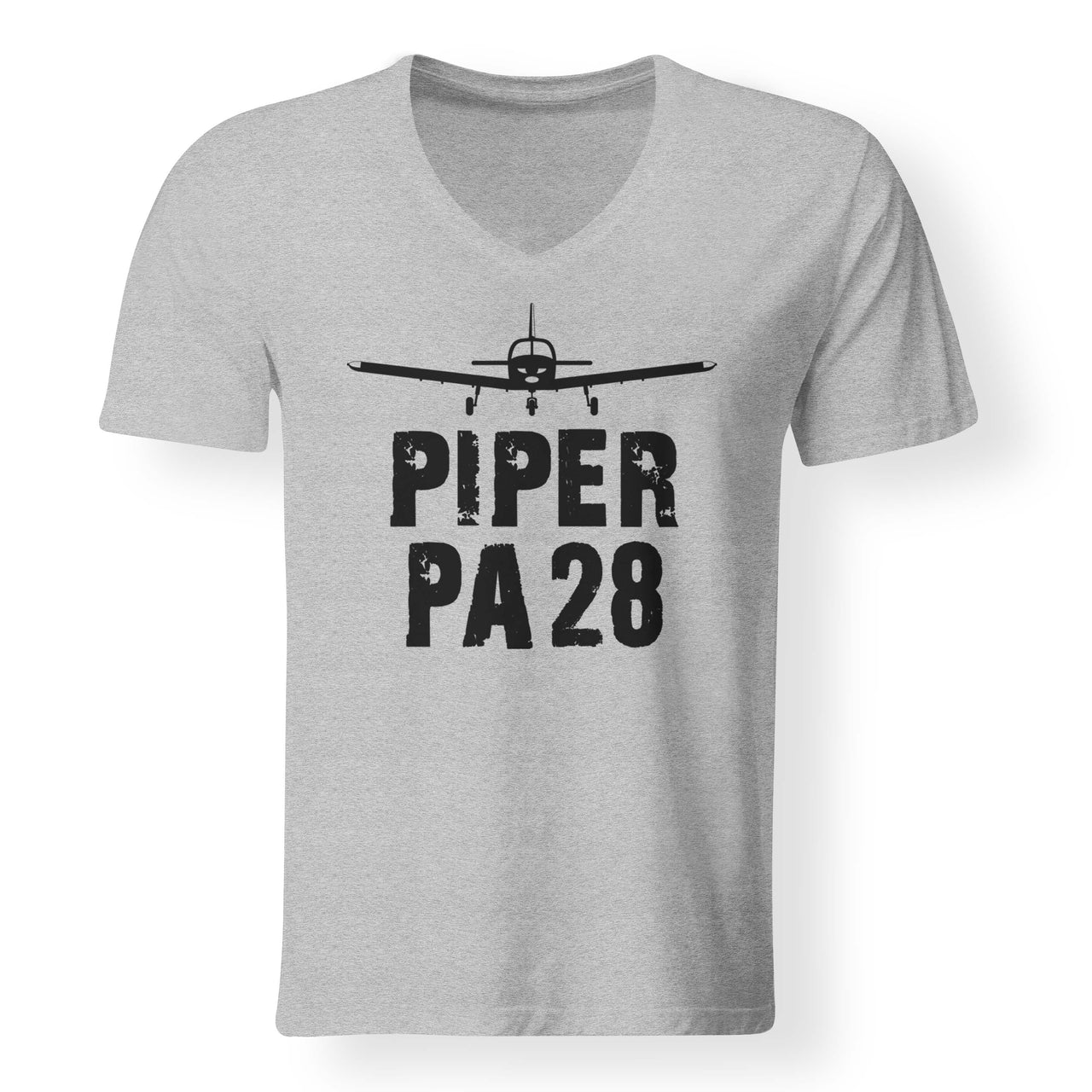 Piper PA28 & Plane Designed V-Neck T-Shirts